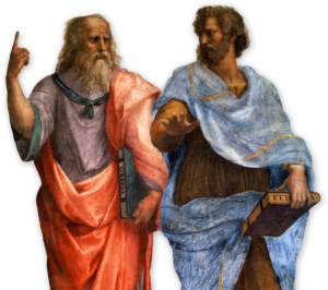 Aristotle and Plato